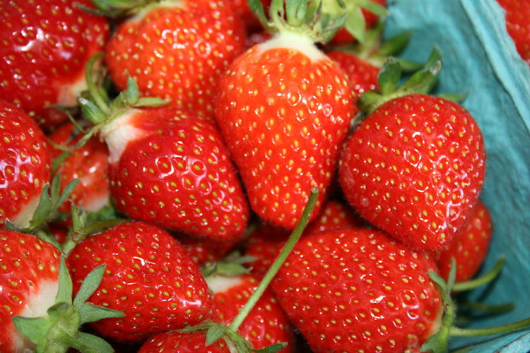 Grow you own strawberries of buy them organically as the conventionally grown products are heavily contaminated with pesticides.