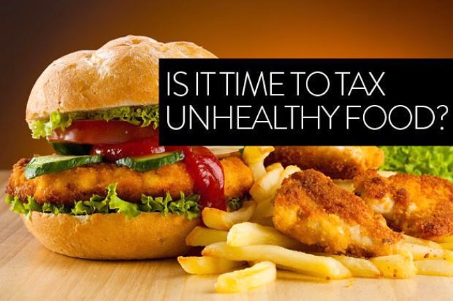 It is time to introduce a Fat Tax on unlhealthy food?