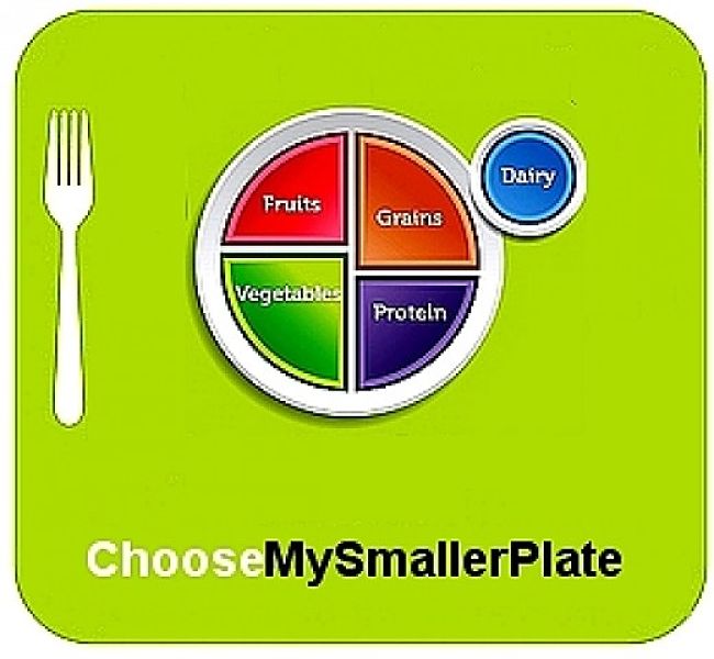 Simple reduction in portion sizes is the key to lowering calories. Reducing fat and increasing fiber requires better meal choices