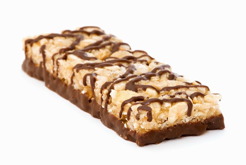 Many snack bars contain high loads of sugar and fat