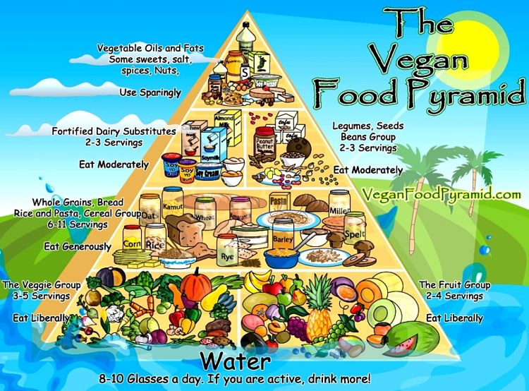 Another Vegan Food Pyramid 