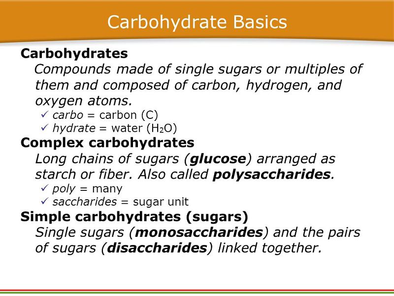 All About carbohydrates