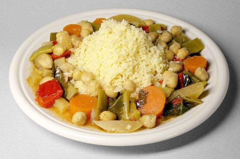Traditional Moroccan Couscous is hand made