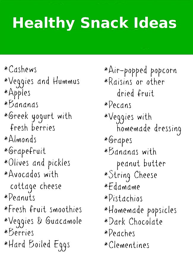 Healthy Snack Ideas 3