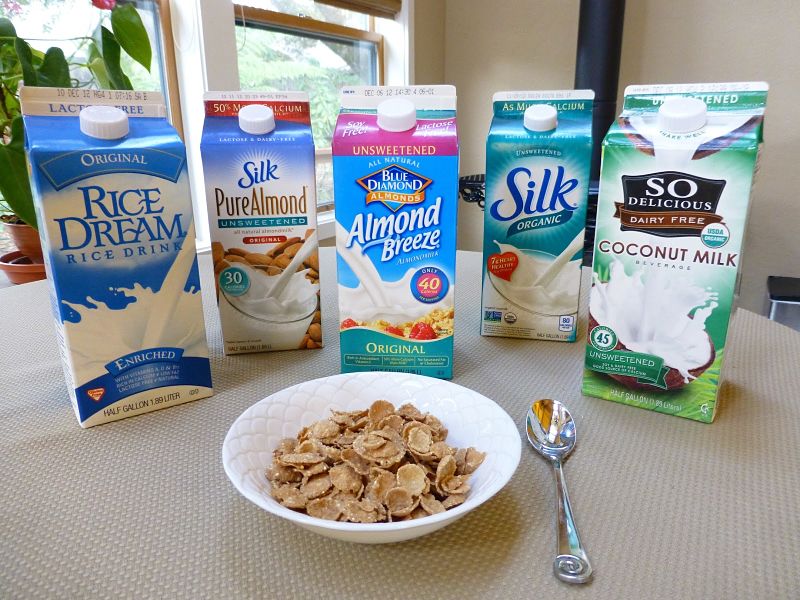 Which lactose-free plant based milks are the best for breakfast and for other uses