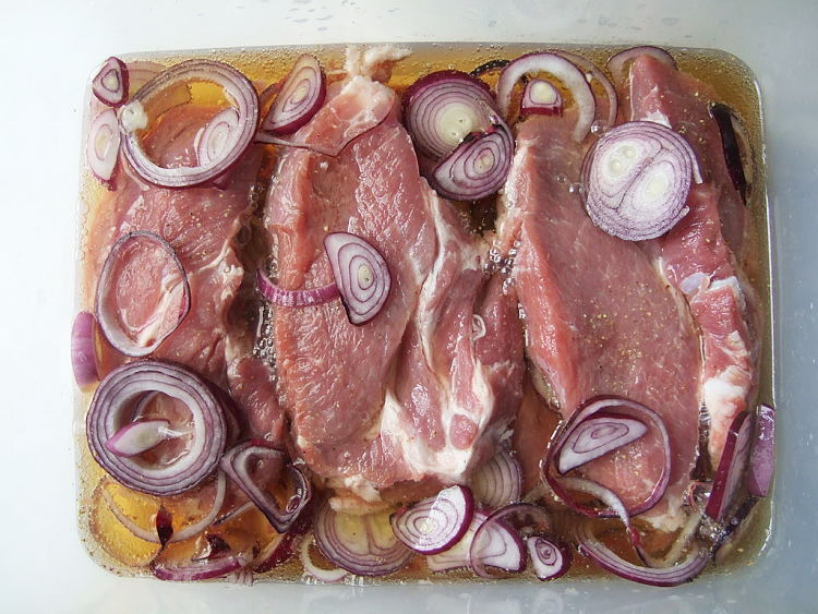 Marinades enhance the flavor of meat but care is required to avoid contamination