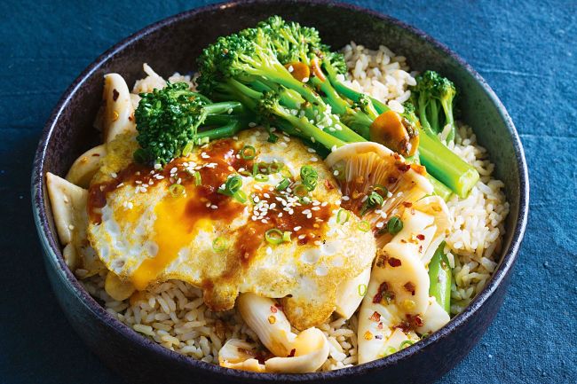Speedy miso rice bowl - is easy to make using these grest recipes