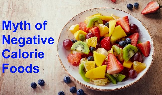 The myth of negative calorie foods, that require more calories to digest than they contain has 
  been debunked, but many foods have very low calories and are great for dieting